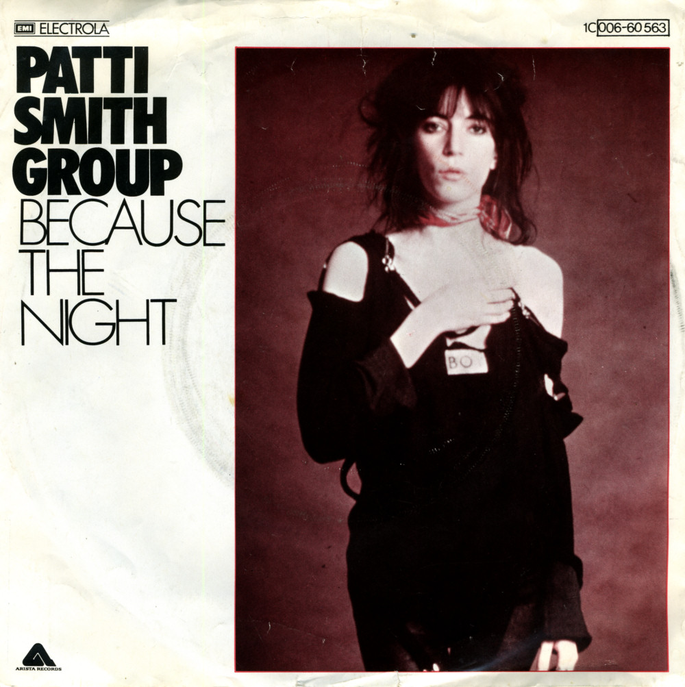Music on vinyl Because the night Patti Smith Group