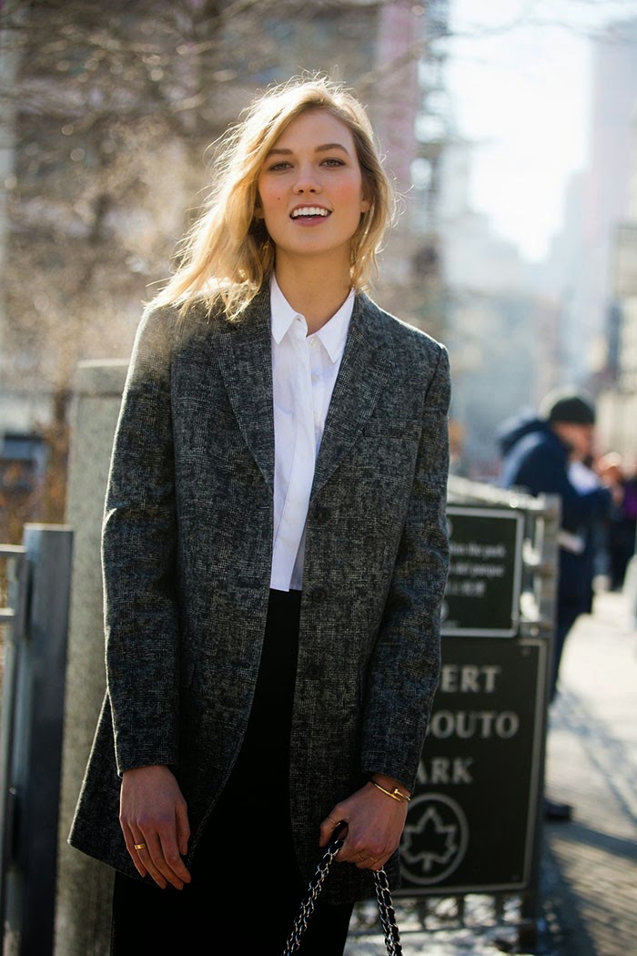 Model Street Style: Karlie Kloss is Timeless - The Front Row View