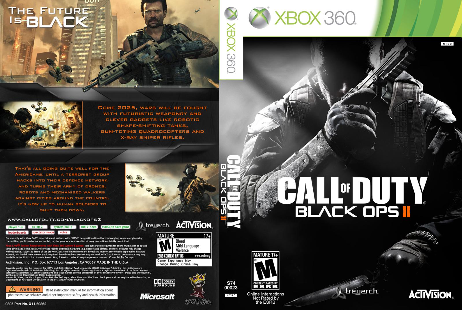 Call Of Duty Black Ops 2 Xbox 360 Digital Code Capa Call Of Duty Black Ops 2 Xbox 360 - Capas De Filmes Grátis