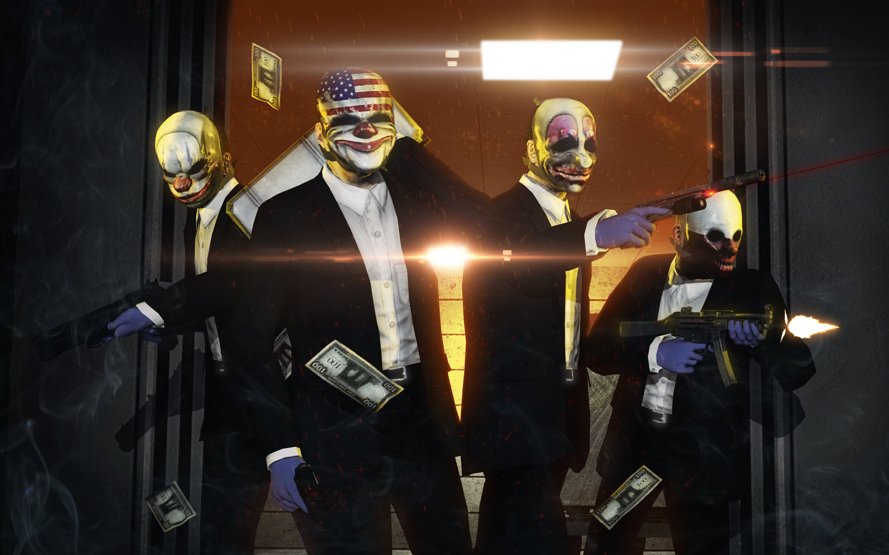 Payday 2 HD Wallpapers · 4K