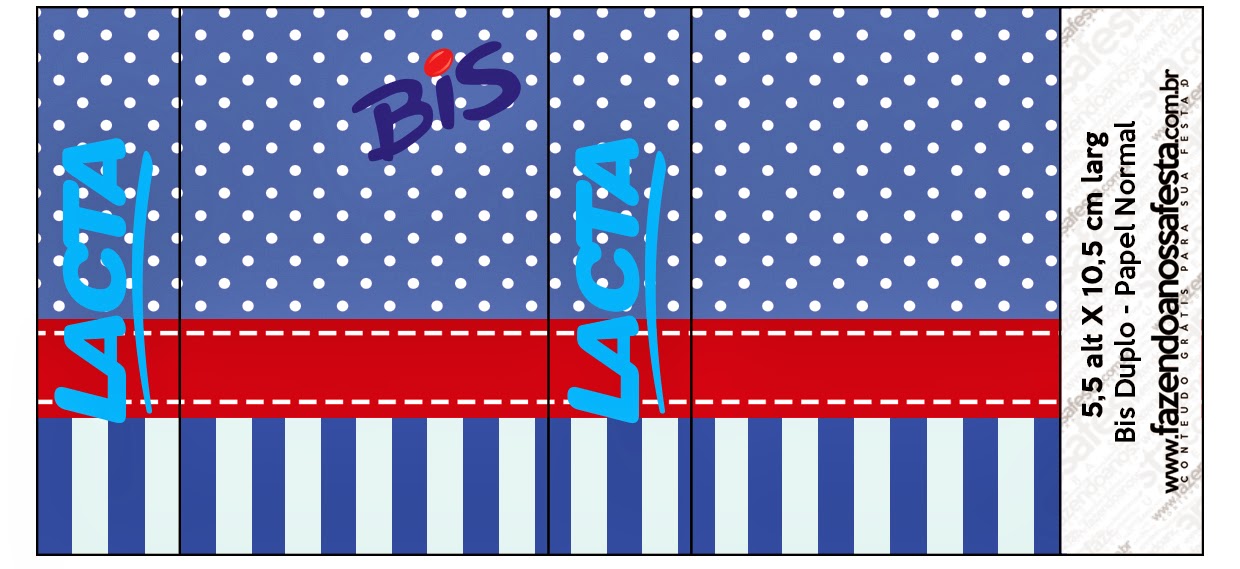 Rayas Azules y Lunares Blancos: Etiquetas de Candy Bar para Imprimir Gratis. Etiquetas de Rayas Azules y Lunares Blancos para imprimir gratis.