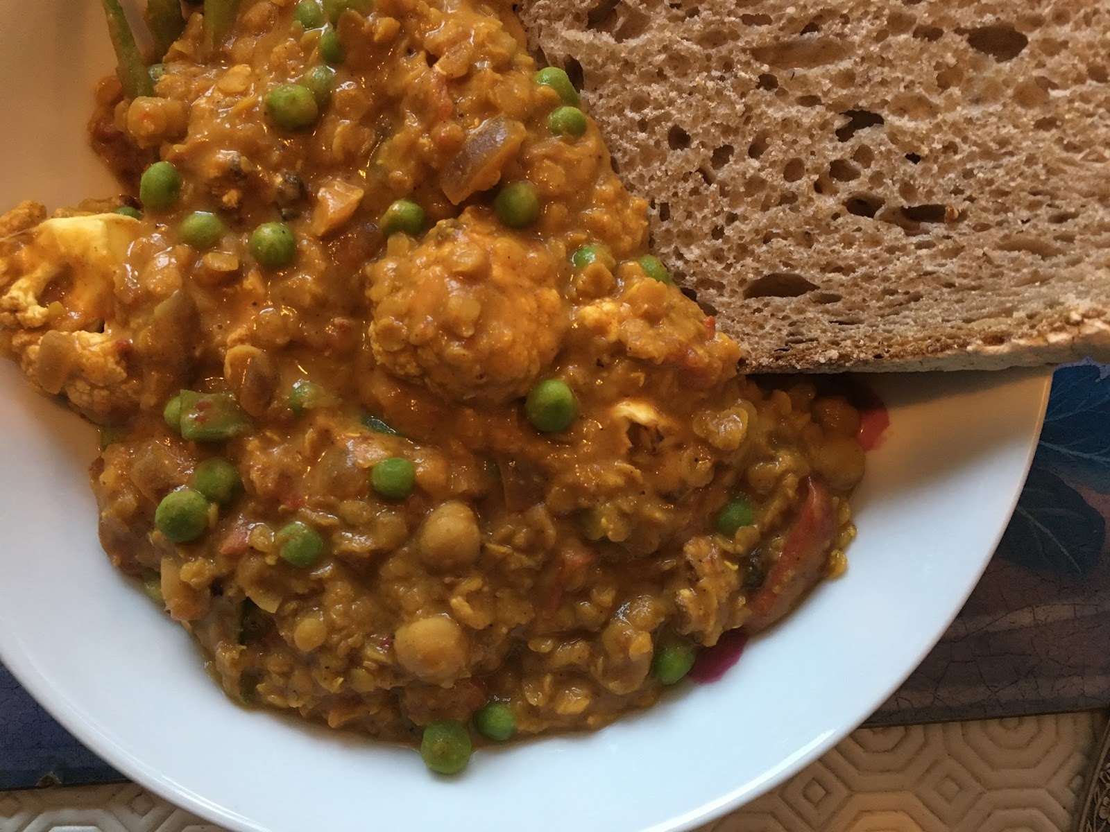Vegan Salad Dodger A Recipe Easy Vegan Lentil Curry (SP Friendly)