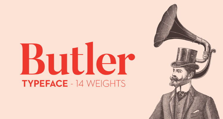 Butler Free font for commercial use Butler free font preview