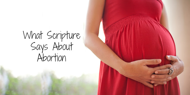 Even though the exact word is not found in Scripture, abortion is still clearly addressed.
