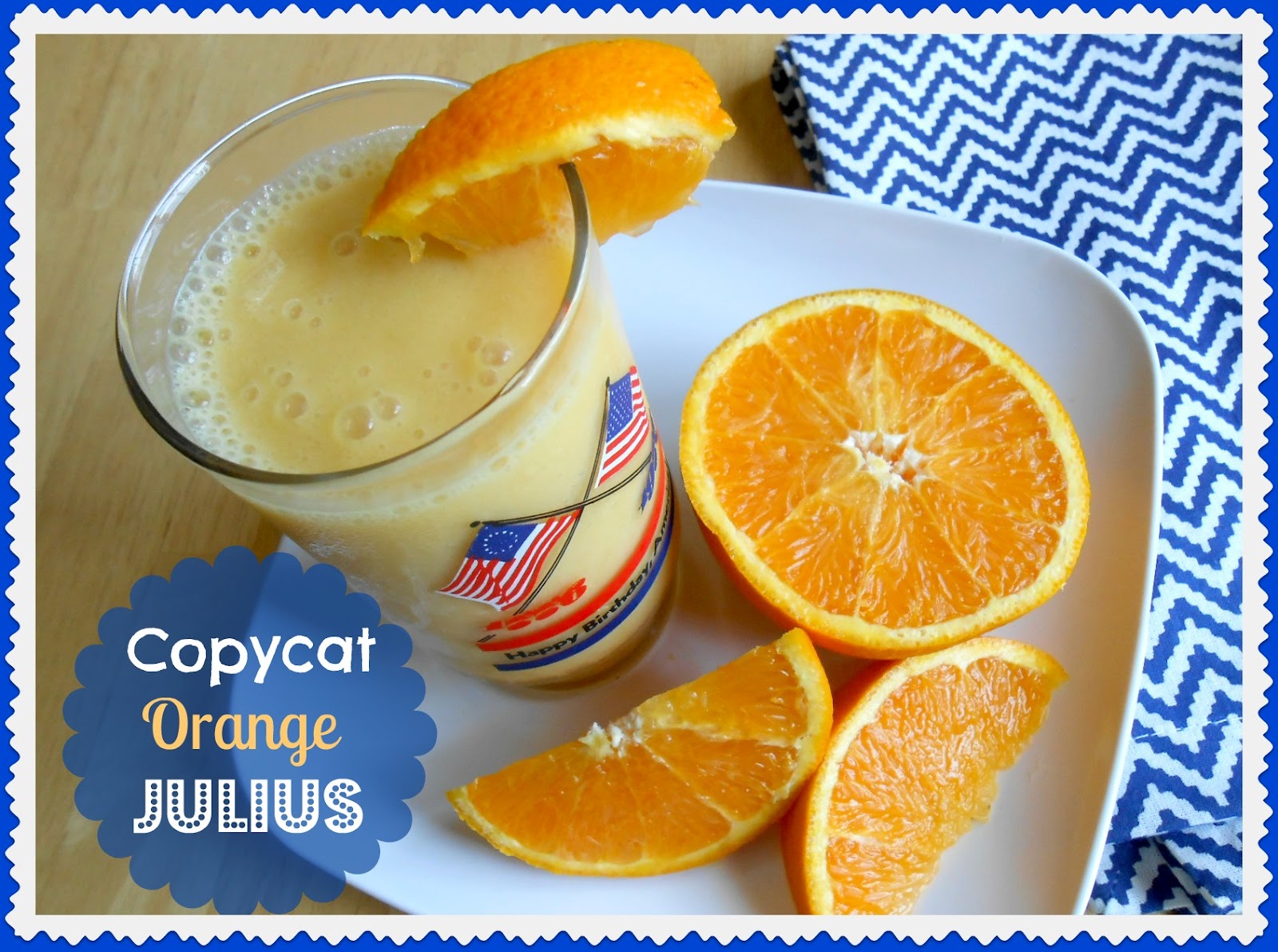 The Better Baker Copycat Orange Julius {Healthy Option}