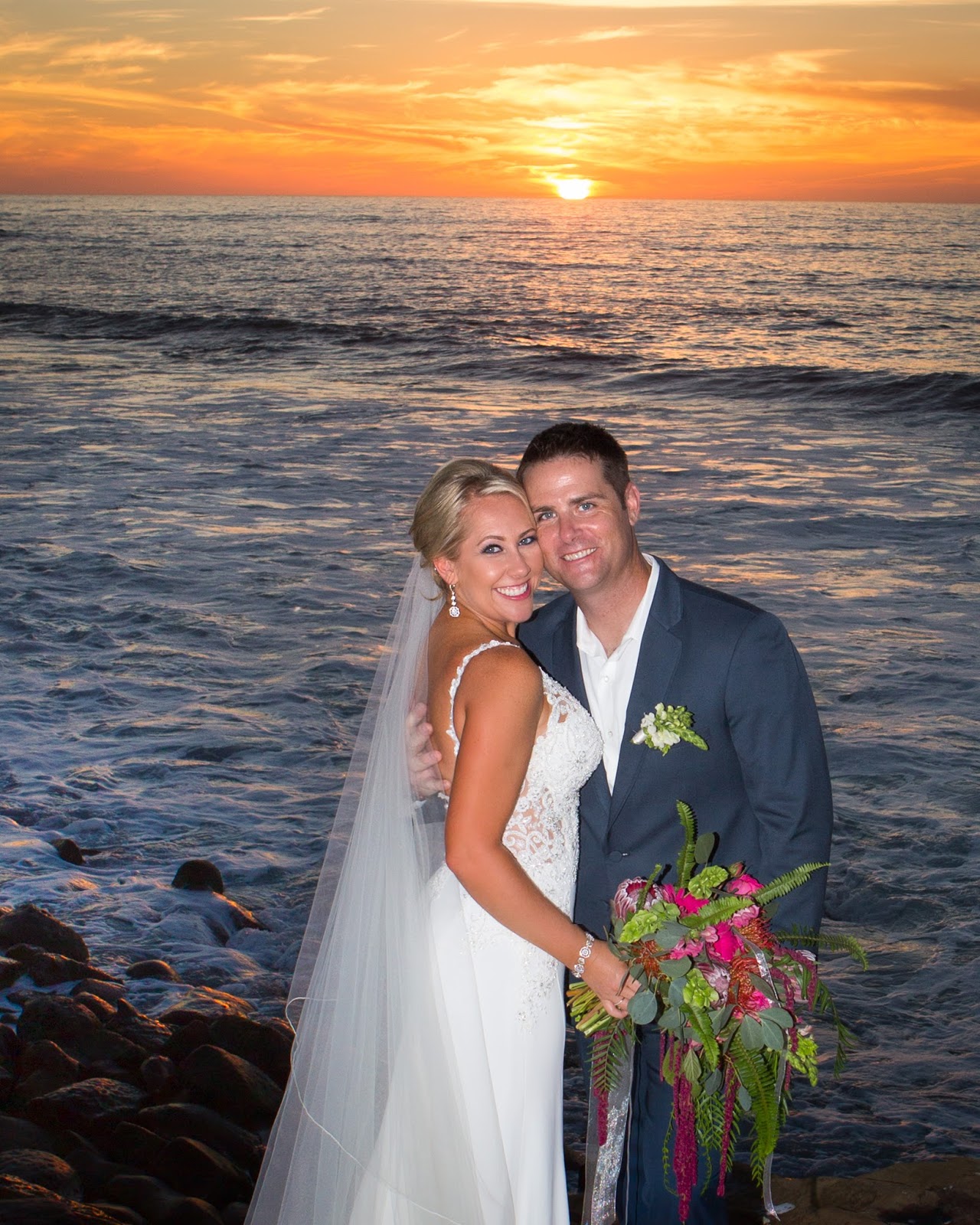 Monica and Michael are married! Savoring the Sweet Life Blog