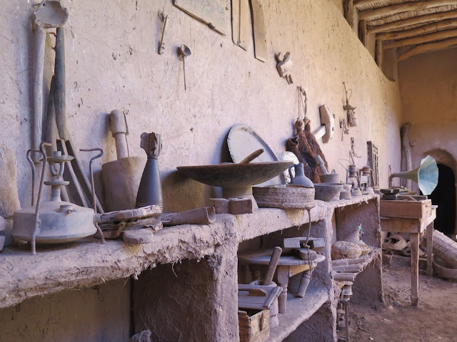 Aperos originales conservados en la Kasbah de Amridil