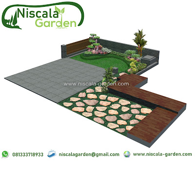 Desain Taman Minimalis dan Taman Tropis