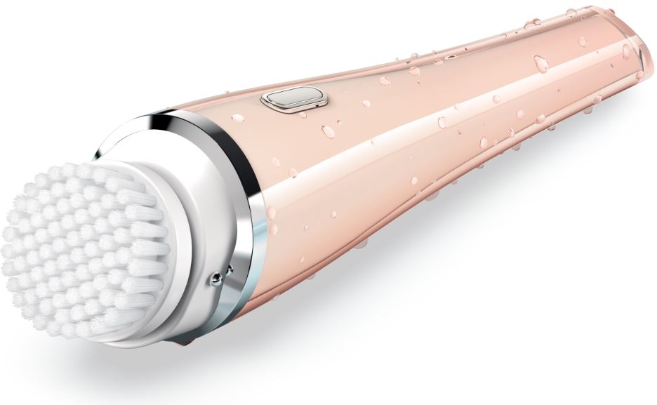 Cleansing goes slim and high tech with face brushes from Philips and