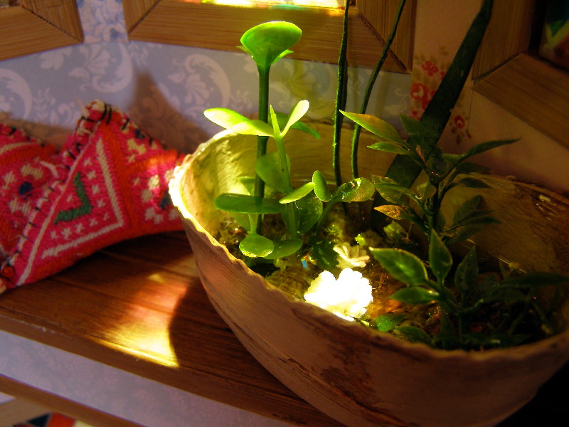 Pequeñeces: Un baño lleno de color- A bathroom full of color