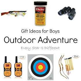 Outdoor adventure gift ideas for kids.