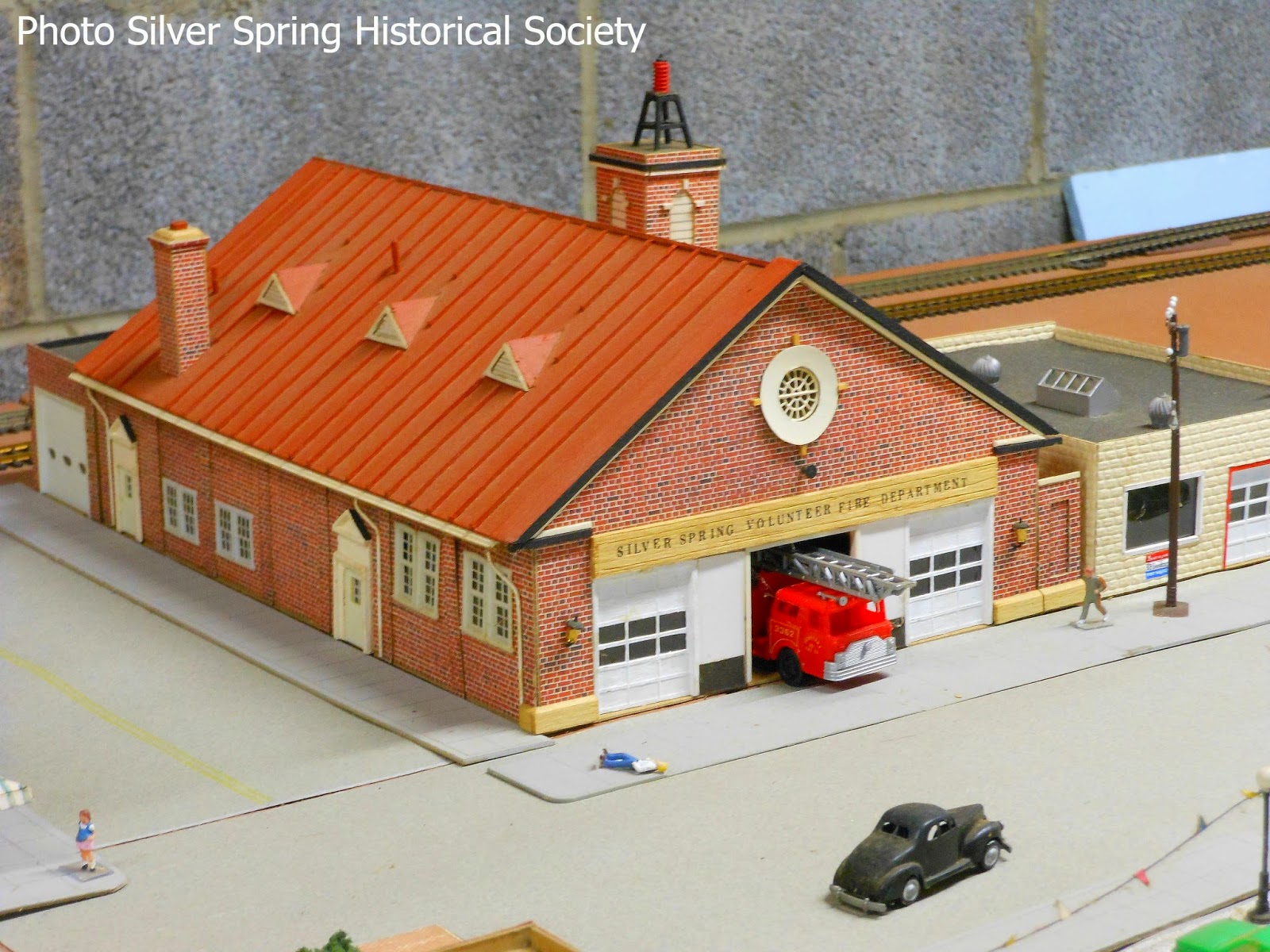 Silver Spring Vfd Silver Spring: Then & Again: Silver Spring's Georgia Avenue in Miniature