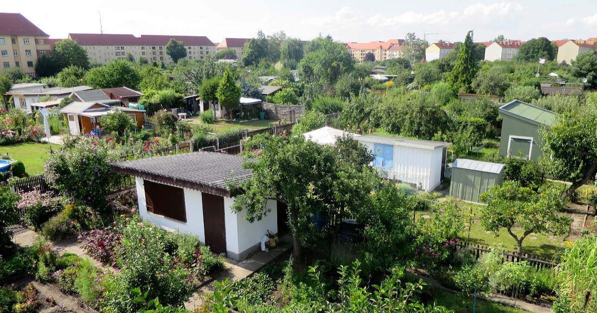 Se DéBloguer Le Citron: Aux origines du jardin ouvrier, promenade dans les Schrebergarten de Leipzig