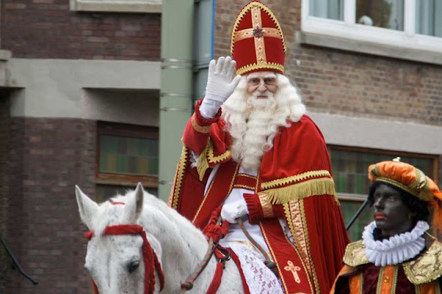 Festa de Sinterklaas em Amsterdã Festa de Sinterklaas em Amsterdã
