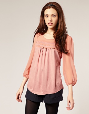 outfit blusa palo de rosa