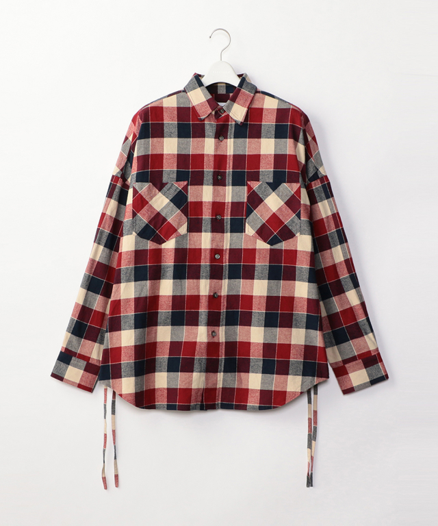 facetasm wide check shirts