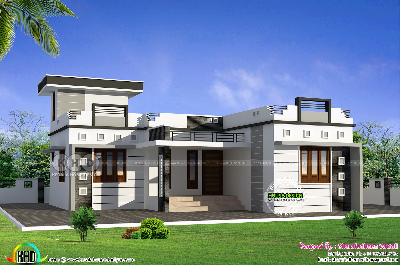 956 Square Feet 2 Bedroom Small Home Design Kerala Home