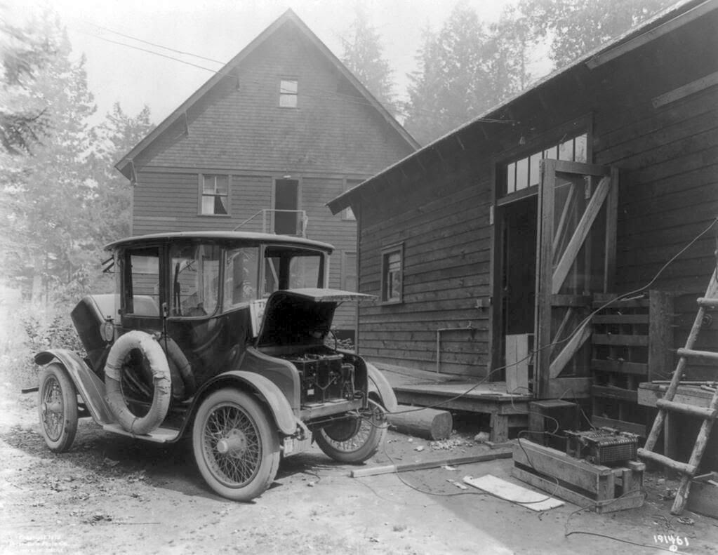 transpress nz the Detroit Electric car, 1910s
