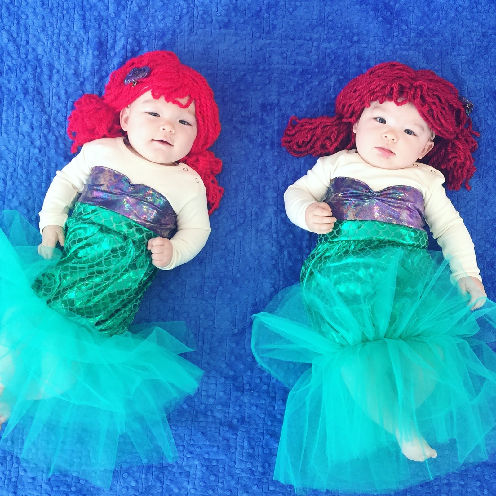 Lo, Ray, &amp; Me The Little Mermaids (DIY Halloween Costumes)