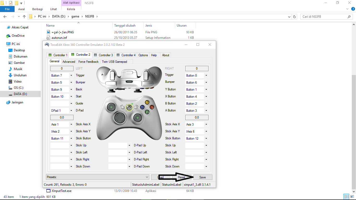 nsunsr controller setting gamepad nsunsr controller setting gamepad