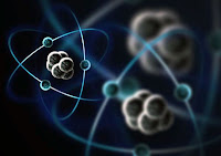 Atom ve atom altı parçacıkları anlatan bir resim