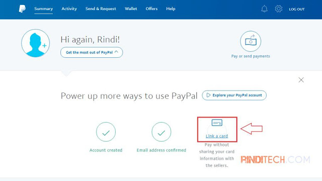 Cara Menghubungkan Kartu Debit Payoneer ke PayPal