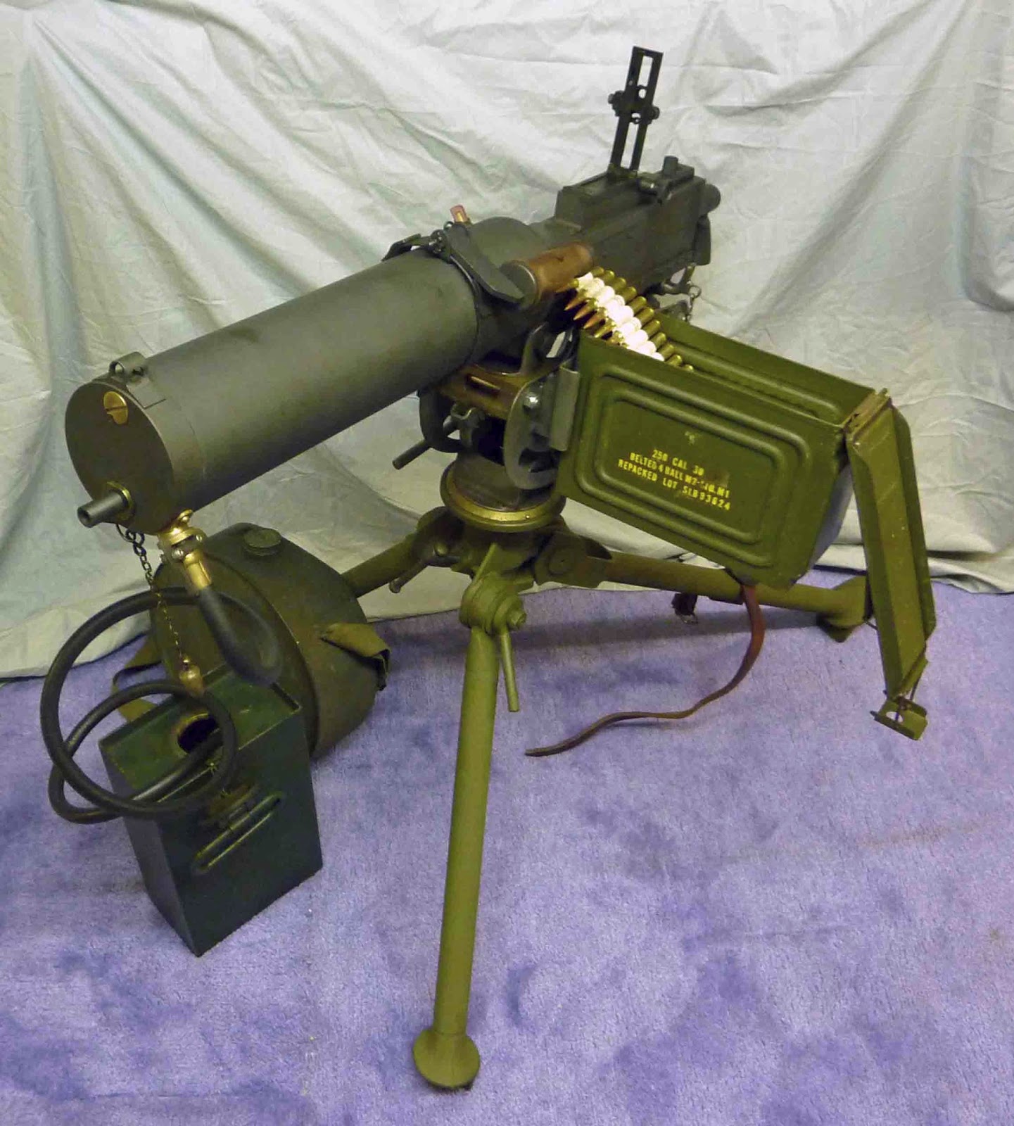 to the world of weapons M1917 Browning machine gun