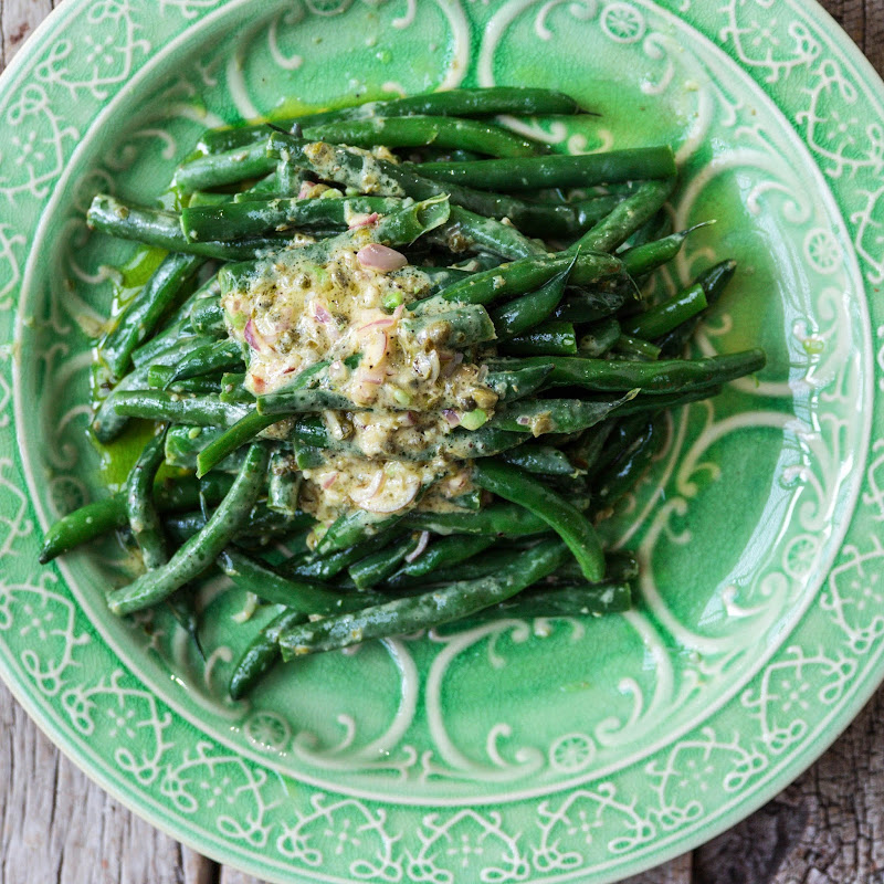Milk and Honey Warm French Bean Salad