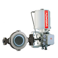 Automated butterfly control valve Automated butterfly control valve