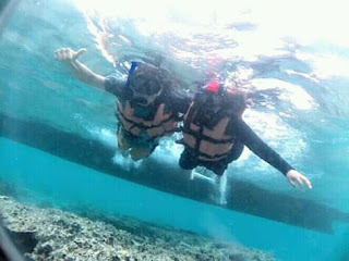 Wisata Pulau Menjangan Bali Barat : Menjajal Snorkeling Bersama Keluarga Snorkeling bersama di Wisata Pulau Menjangan Bali Barat