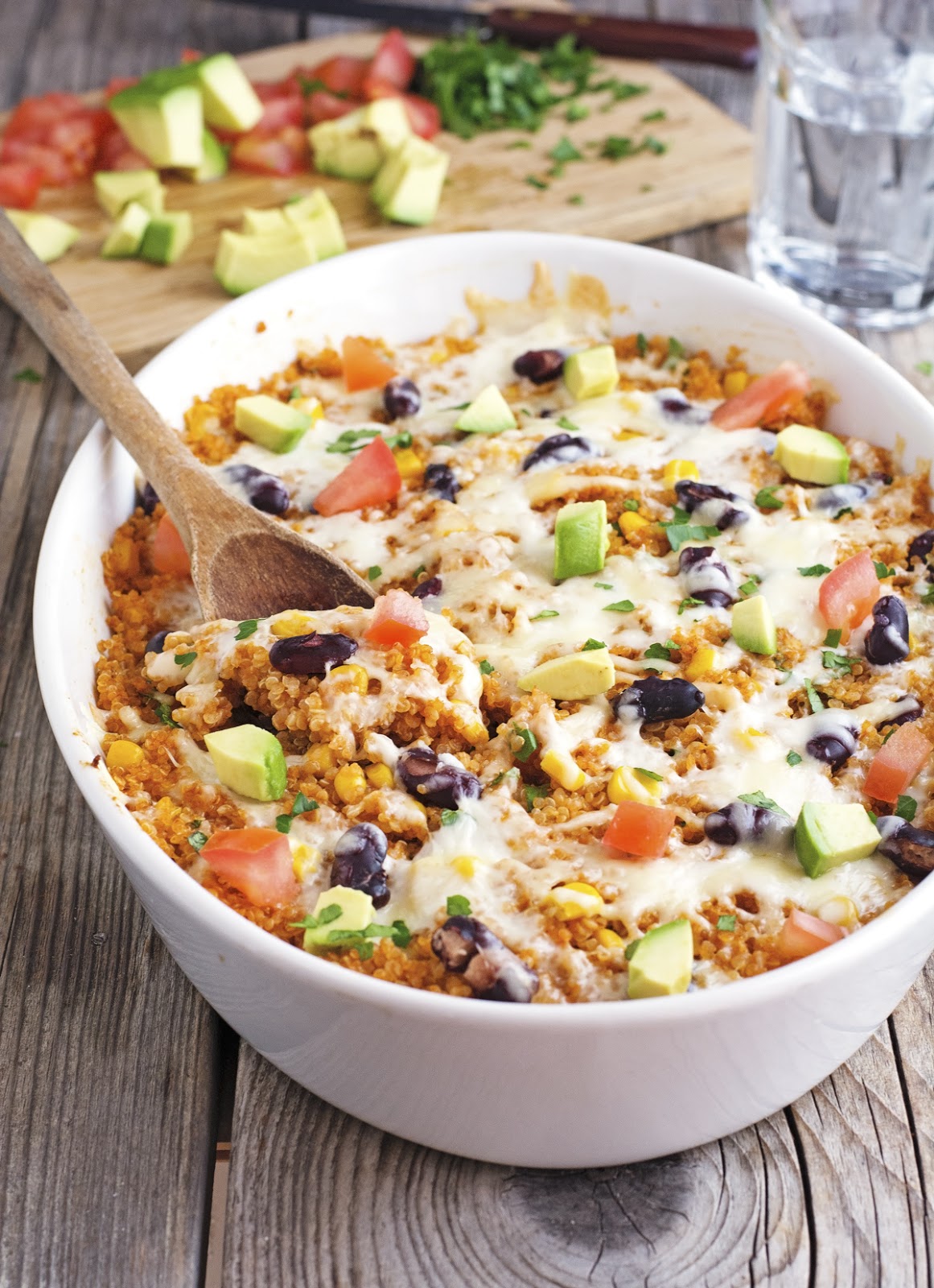 The Iron You: Quinoa Enchilada Casserole