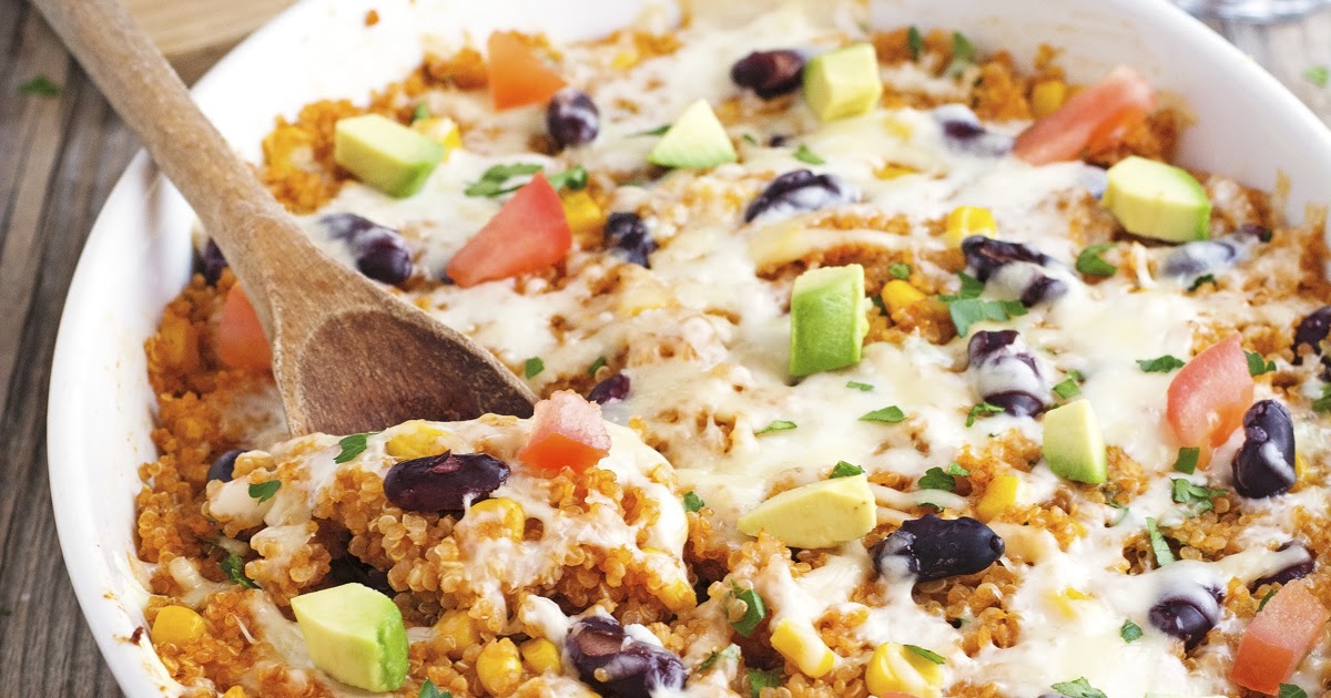 The Iron You Quinoa Enchilada Casserole