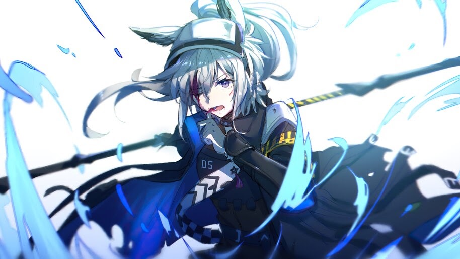 Arknights, Grani, Anime, Girl, 4K, #6.497
