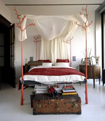 These two designs of canopy bed is special because each is unique. The ...