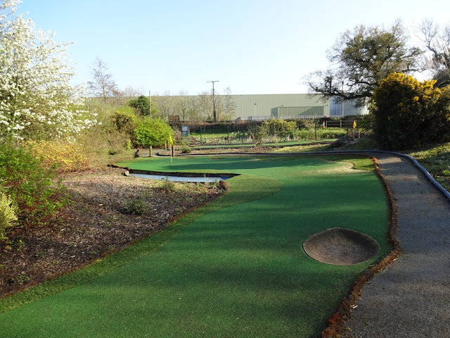 Mini Golf course at Clays Golf Centre in Wrexham