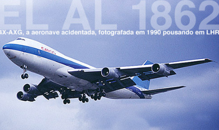 EL AL 1862 - Falha Catastrófica Relato da Seção Blackbox do Jetsite