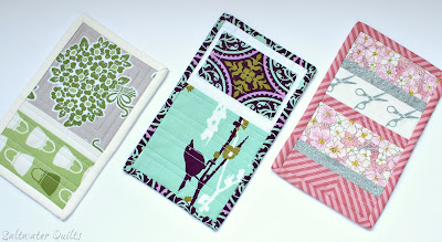 Quilted Mug Rugs | © Saltwater Quilts 2012