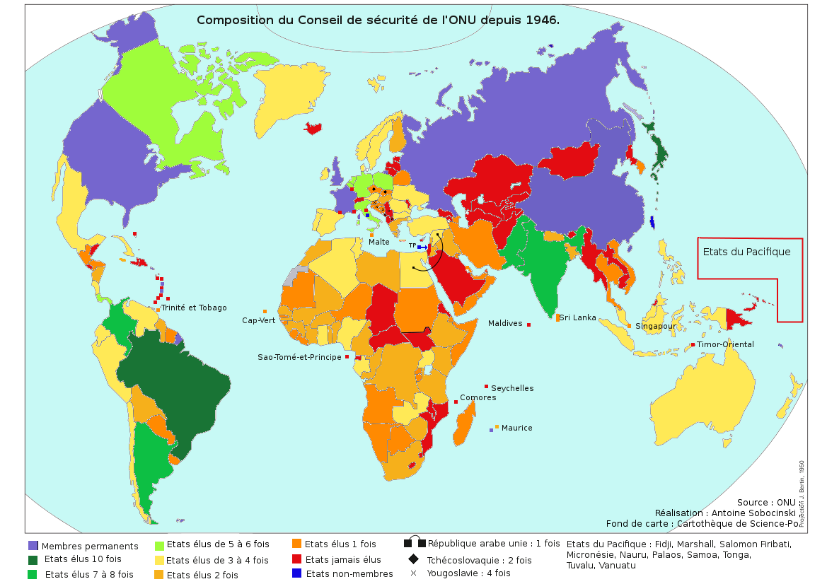 Les d'AFS Petite géopolitique du conseil de sécurité des