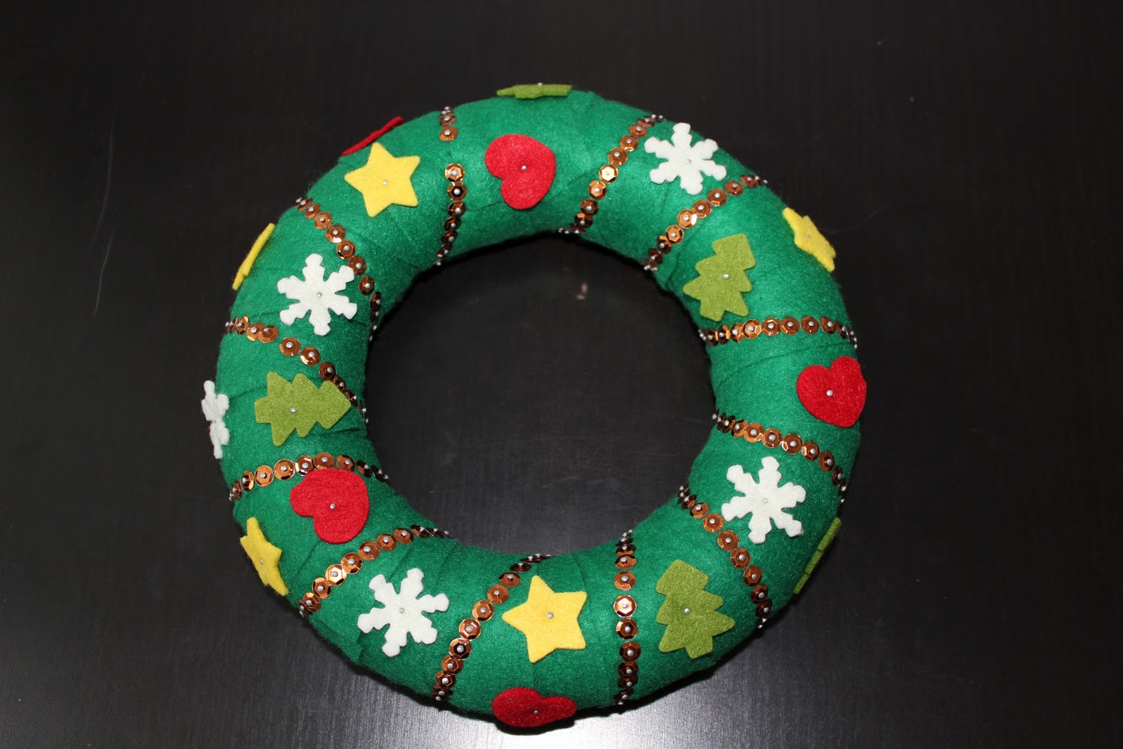 Bricol'bidul': Couronne de noël