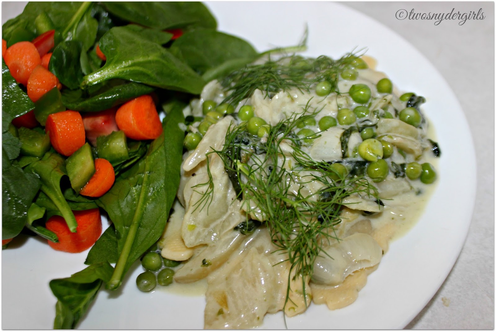 Our Retirement Days Fennel Cream Sauce