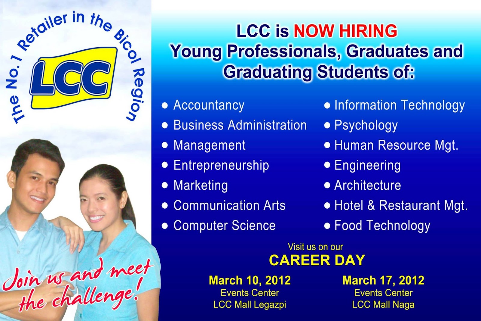 Byahero Job Alert LCC Career Day