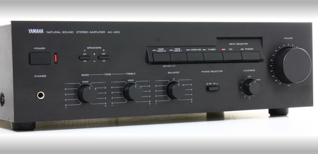 Yamaha AX 400 Integrated Amplifier AudioBaza
