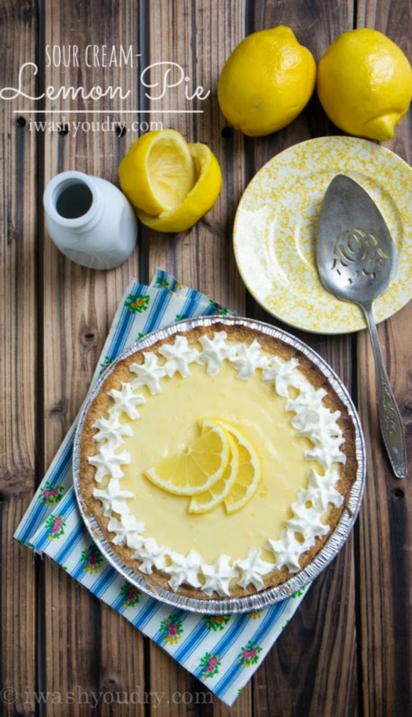 Sour Cream Lemon Pie