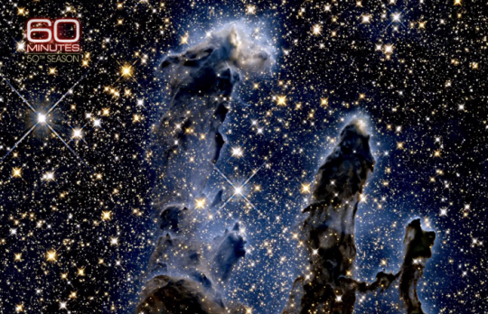 Infrared imagery of the Eagle Nebula stardust clouds (the so-called 'Pillars of Creation') Infrared imagery of the Eagle Nebula stardust clouds (the so-called 'Pillars of Creation')