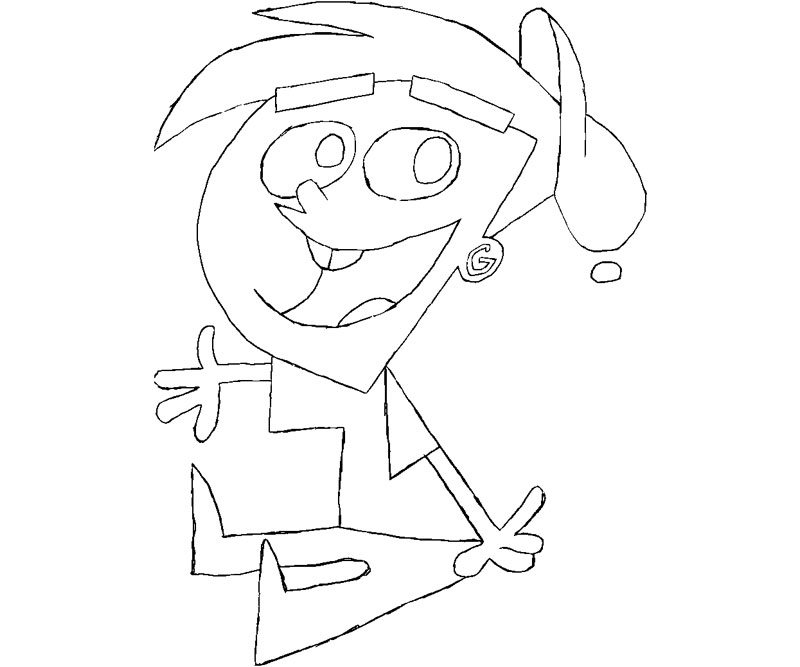 fairly oddparents coloring pages to print - photo #18