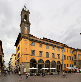 Pontedera's Palazzo Pretorio on the main square