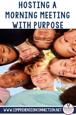 Morning meetings or class meetings are a special time for you and your students. This post includes tips for giving those meetings purpose and meaning. Check out this post for ideas and a special free resource. Morning meetings or class meetings are a special time for you and your students. This post includes tips for giving those meetings purpose and meaning. Check out this post for ideas and a special free resource.
