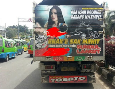 Gambar dan Tulisan Bak Truk Keren dan Unik Gambar dan Tulisan Bak Truk Keren dan Unik