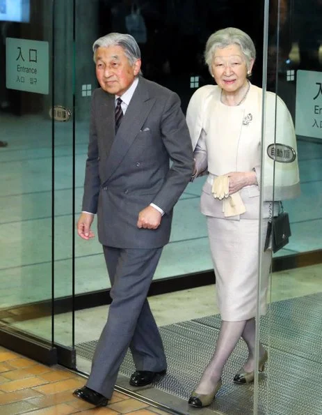 Emperor Akihito and Empress Michiko visited the Rubens and the Birth of the Baroque exhibition at National Museum