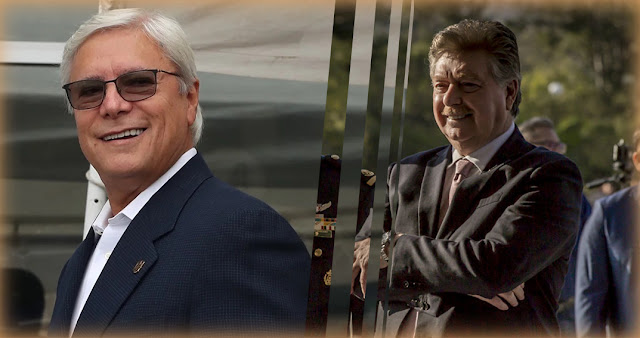 Gobernador de Baja California, Jaime Bonilla y el exgobernador Kiko Vega